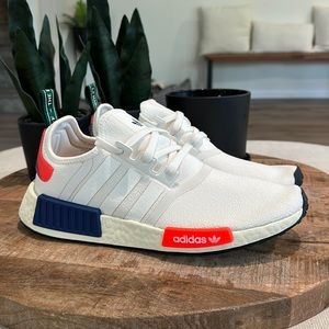Adidas NMD_R1 Off White Navy Solar Red Men’s 9